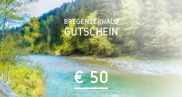 Bregenzerwald Gutschein - €50